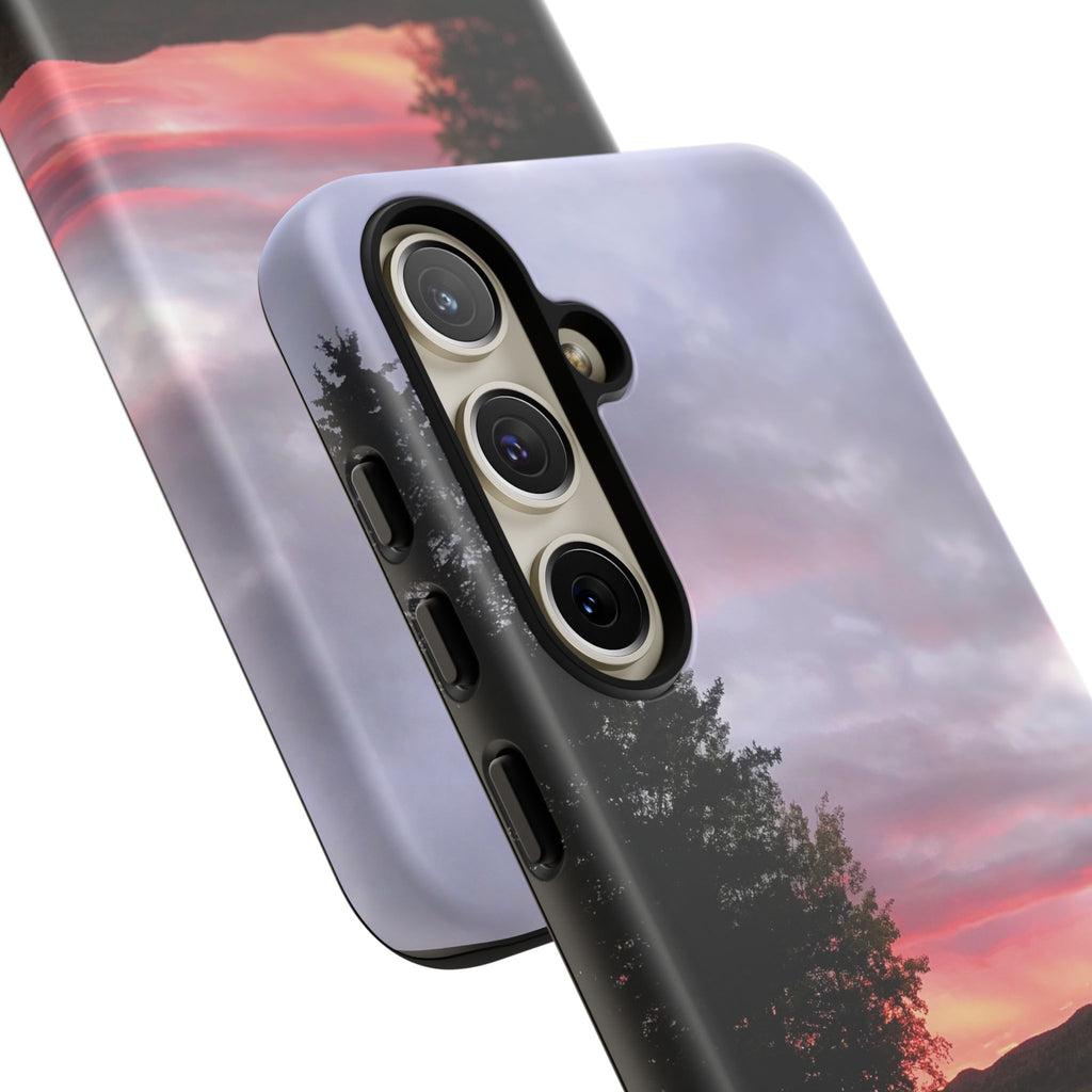 WildHooman Sunset -  St. John River, Maine - Phone Protective Cover