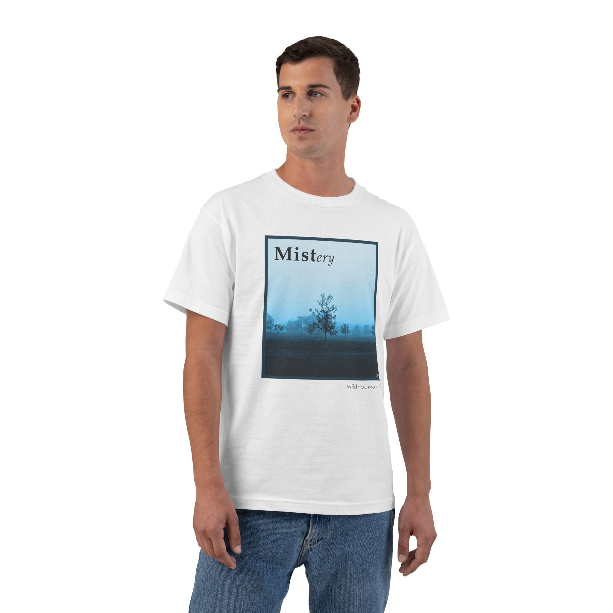 WildHooman MISTery Unisex Beefy Short-Sleeve T-Shirt