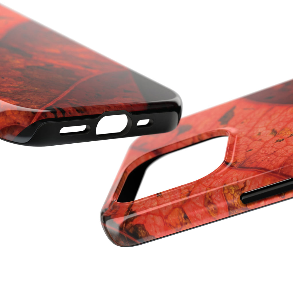 WildHooman - Red Leaf Autumn Vibe - Tough Case