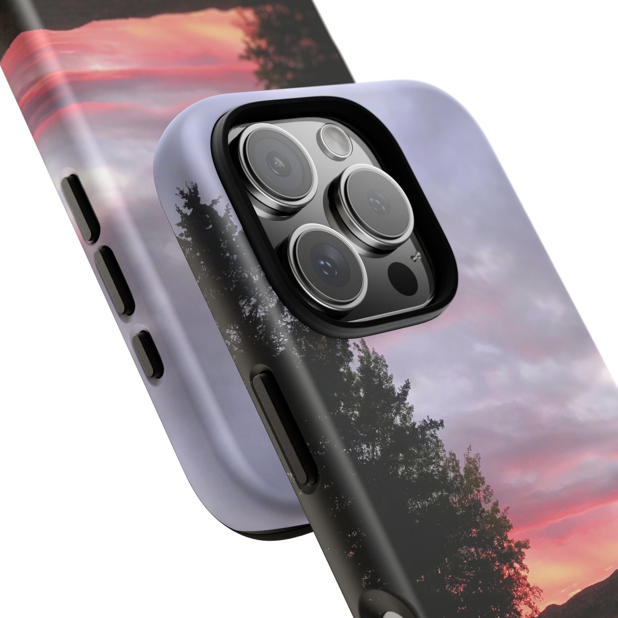 WildHooman Sunset -  St. John River, Maine - Phone Protective Cover