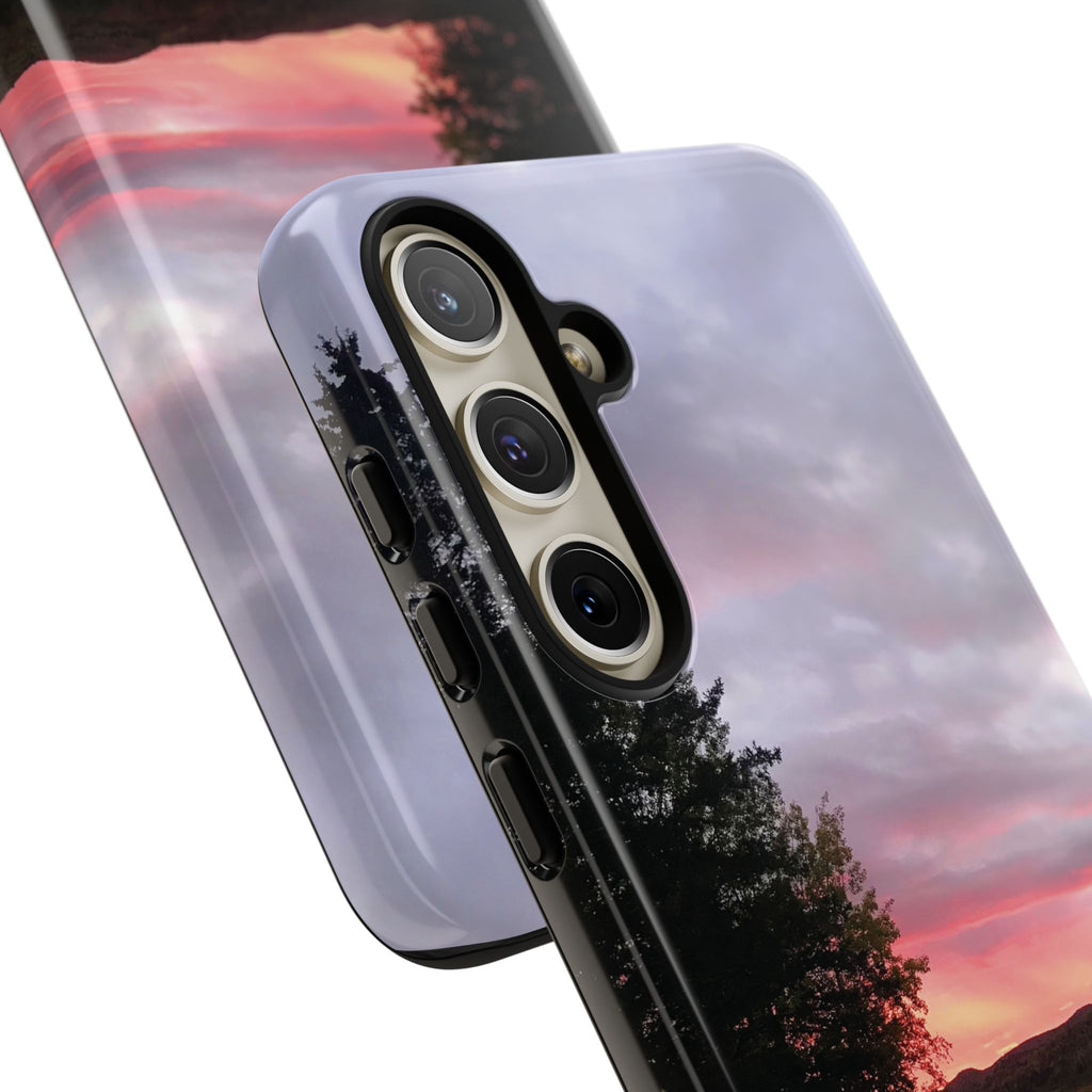 WildHooman Sunset -  St. John River, Maine - Phone Protective Cover