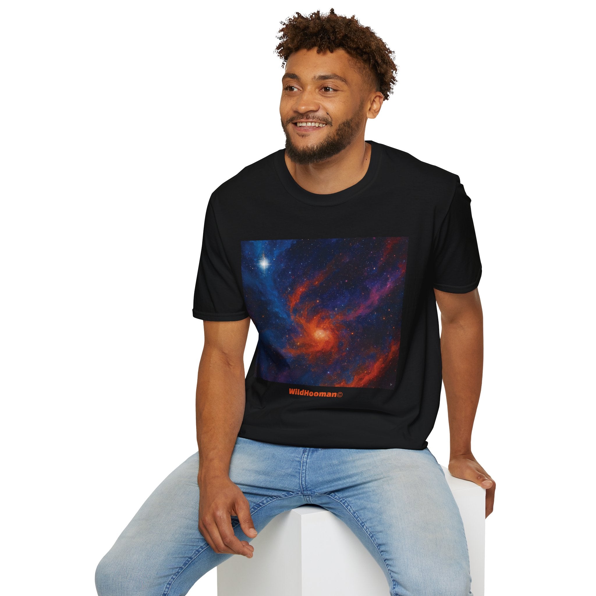 WildHooman Cosmos Unisex Cotton T-shirt