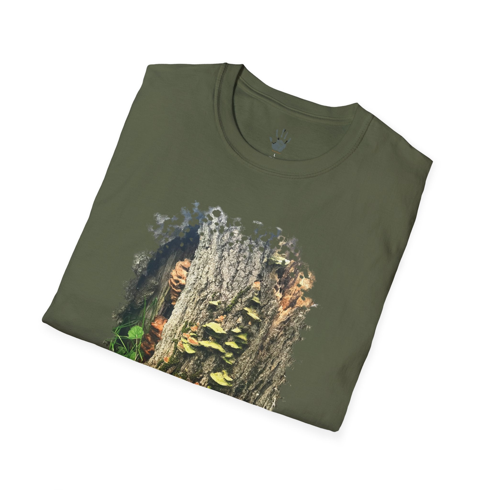 WildHooman - Mushrooms - Unisex Softstyle Cotton T-shirt