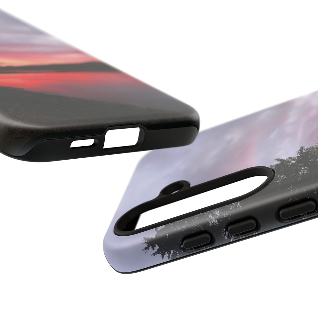 WildHooman Sunset -  St. John River, Maine - Phone Protective Cover