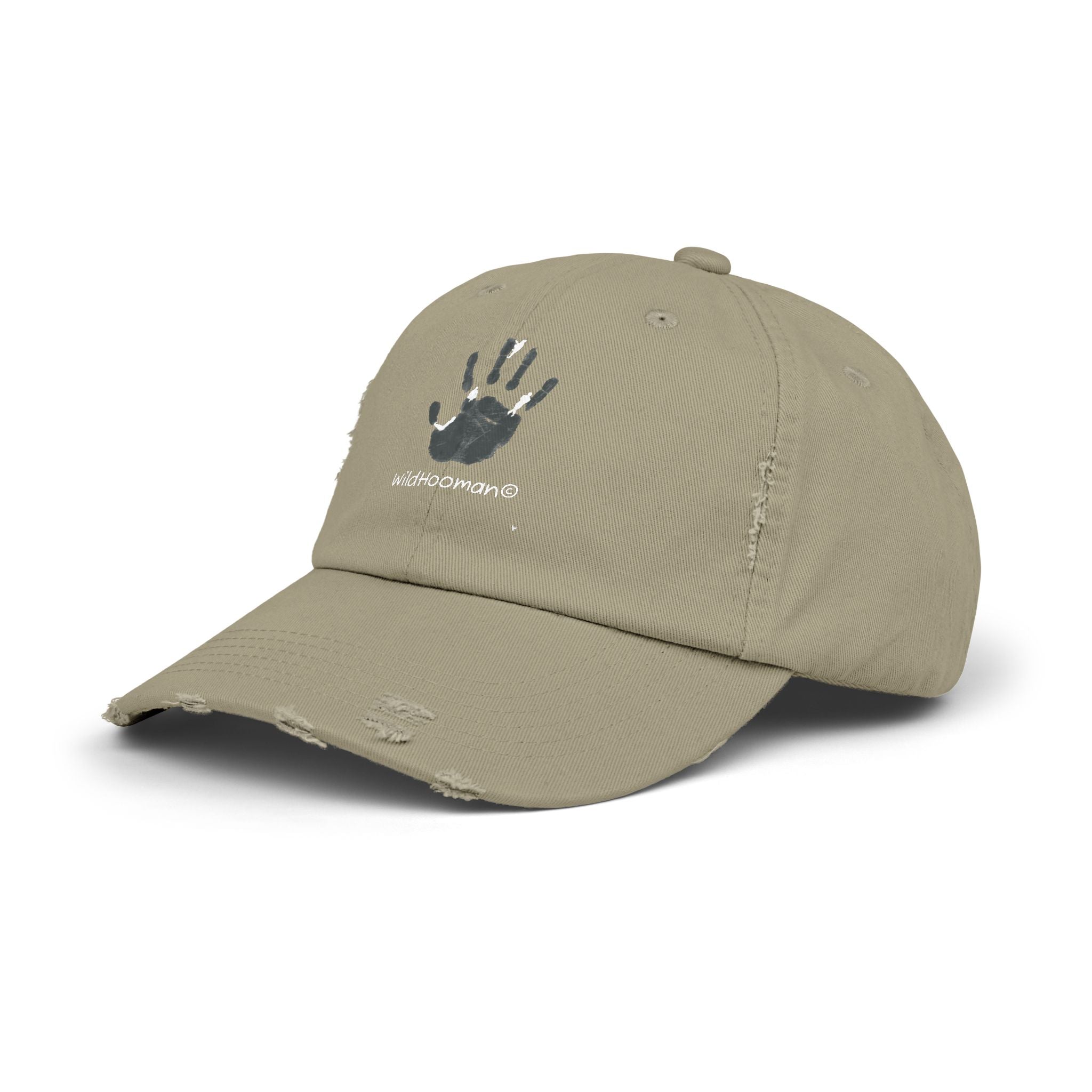 Wild Hooman - Distressed Unisex Cap