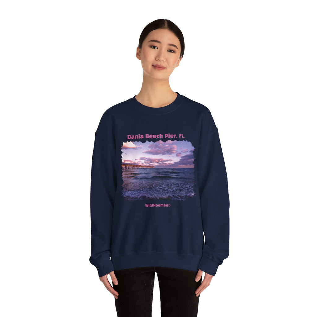 WildHooman Dania Beach FL Unisex Heavy Blend™ Crewneck Sweatshirt