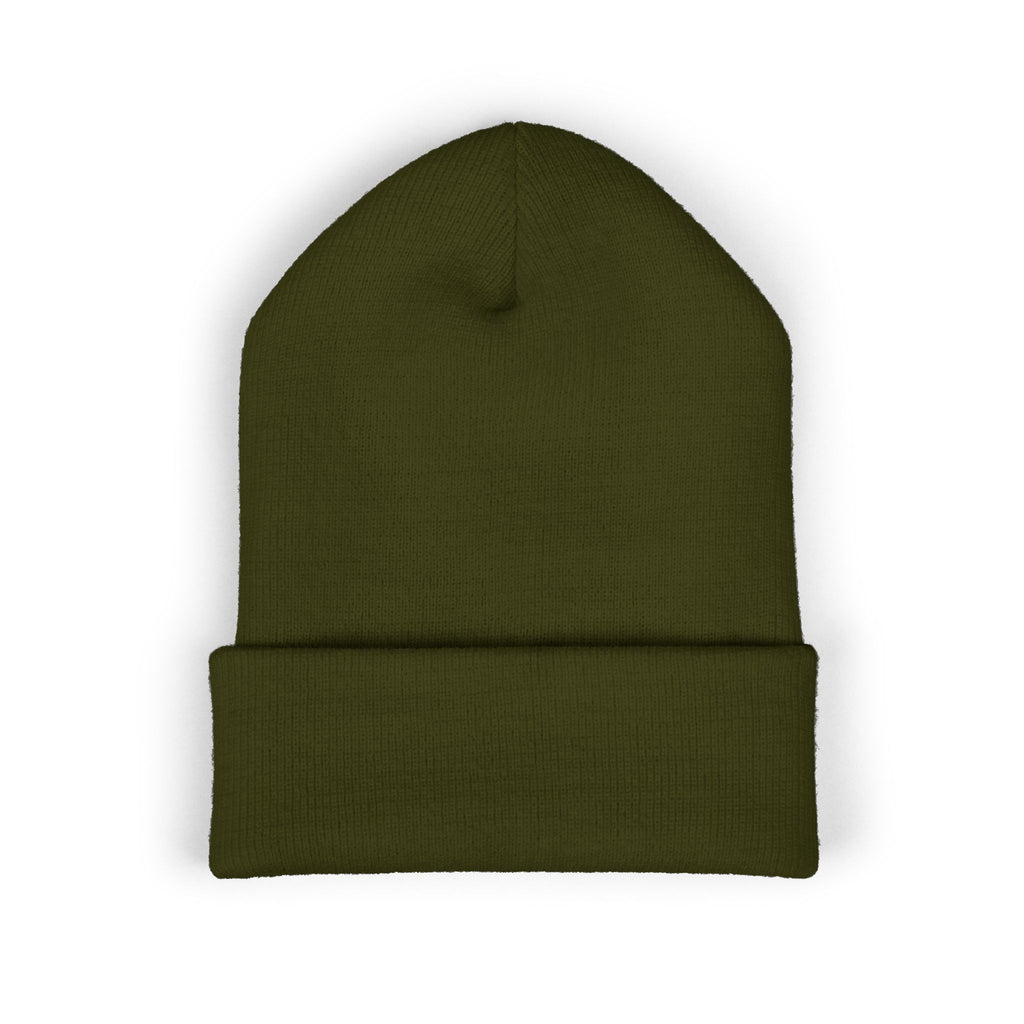 WildHoodman Embroidered Cuffed Beanie - WildHooman