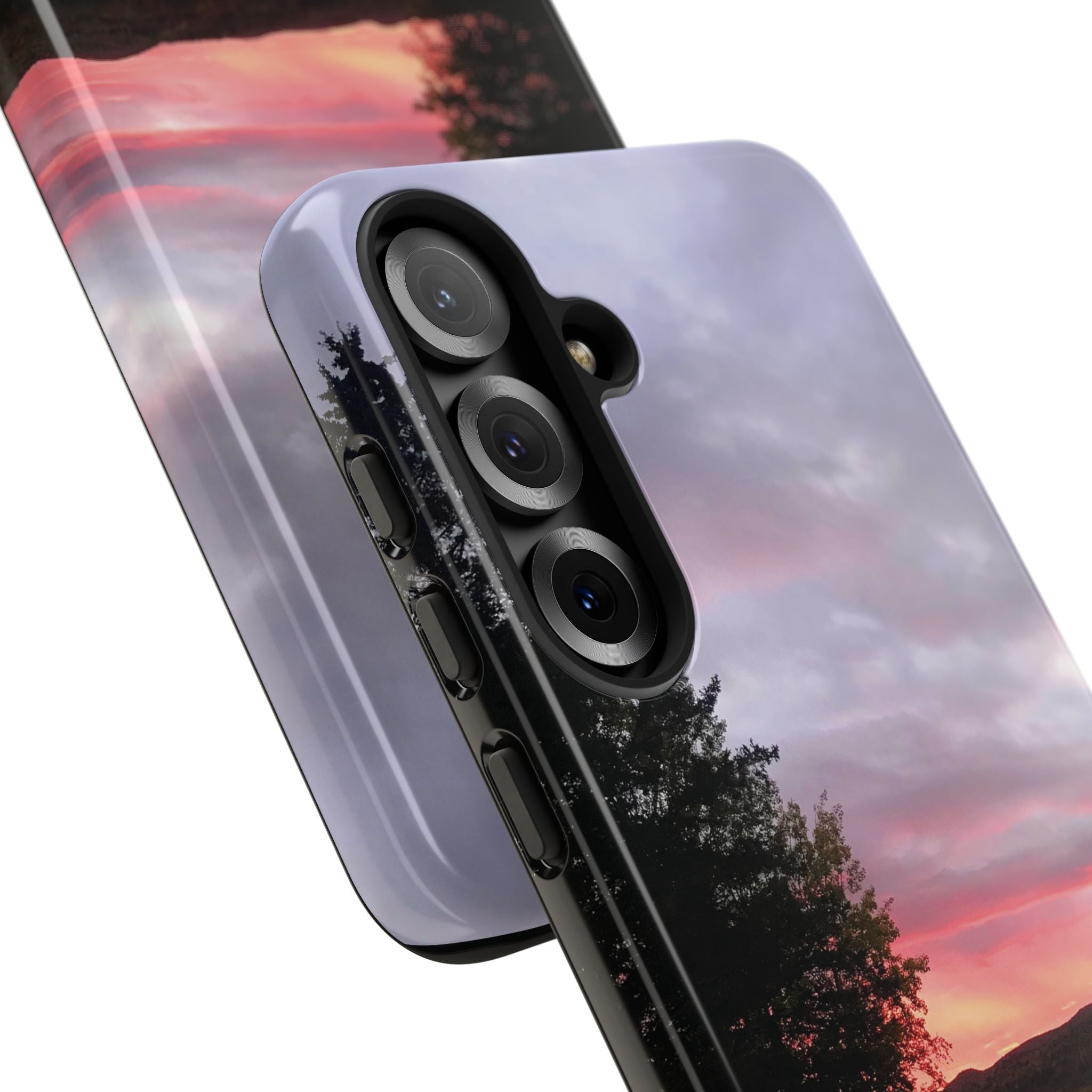 WildHooman Sunset -  St. John River, Maine - Phone Protective Cover