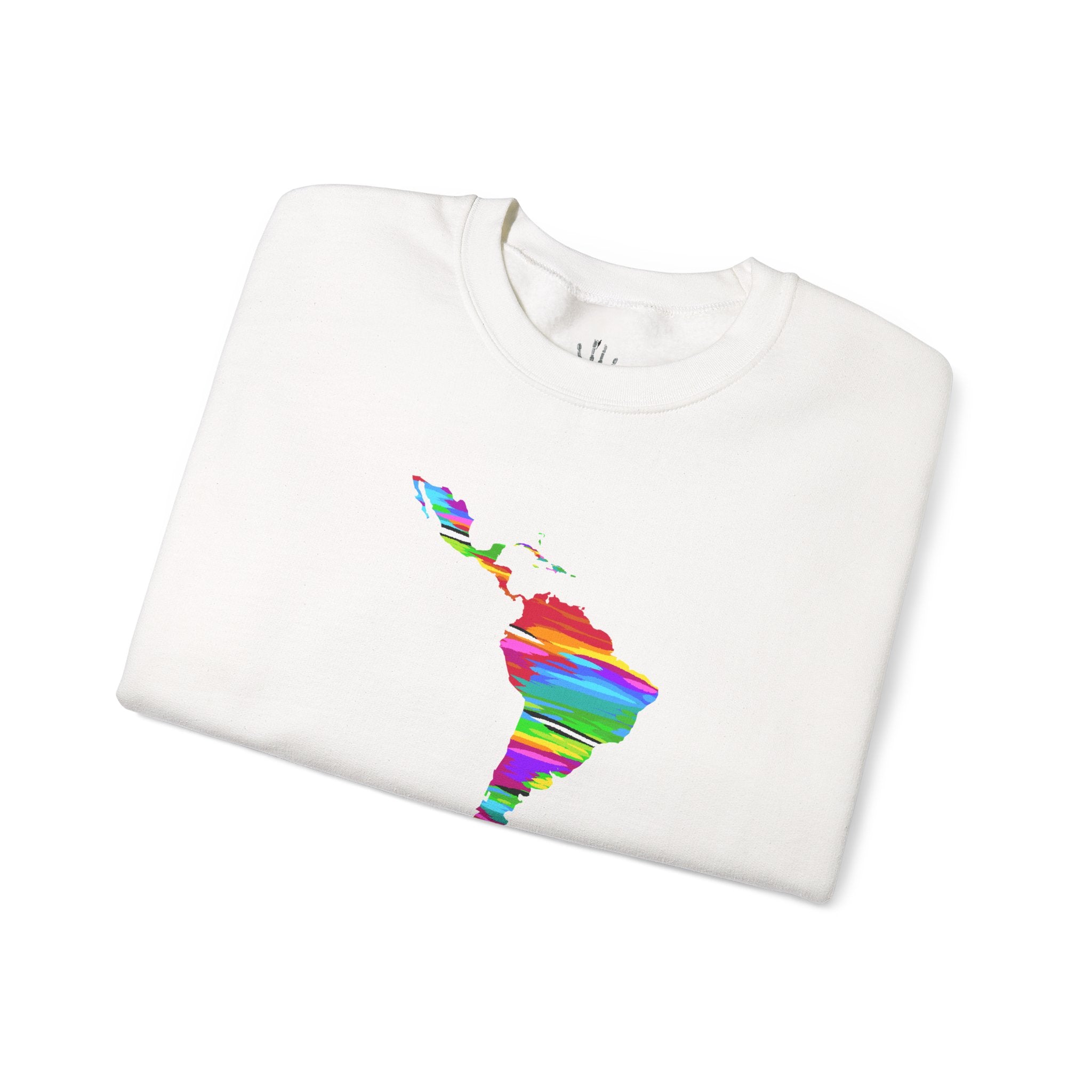 WildHooman Unidos Somos La Fuerza Unisex Cozy Crewneck Sweatshirt - WildHooman