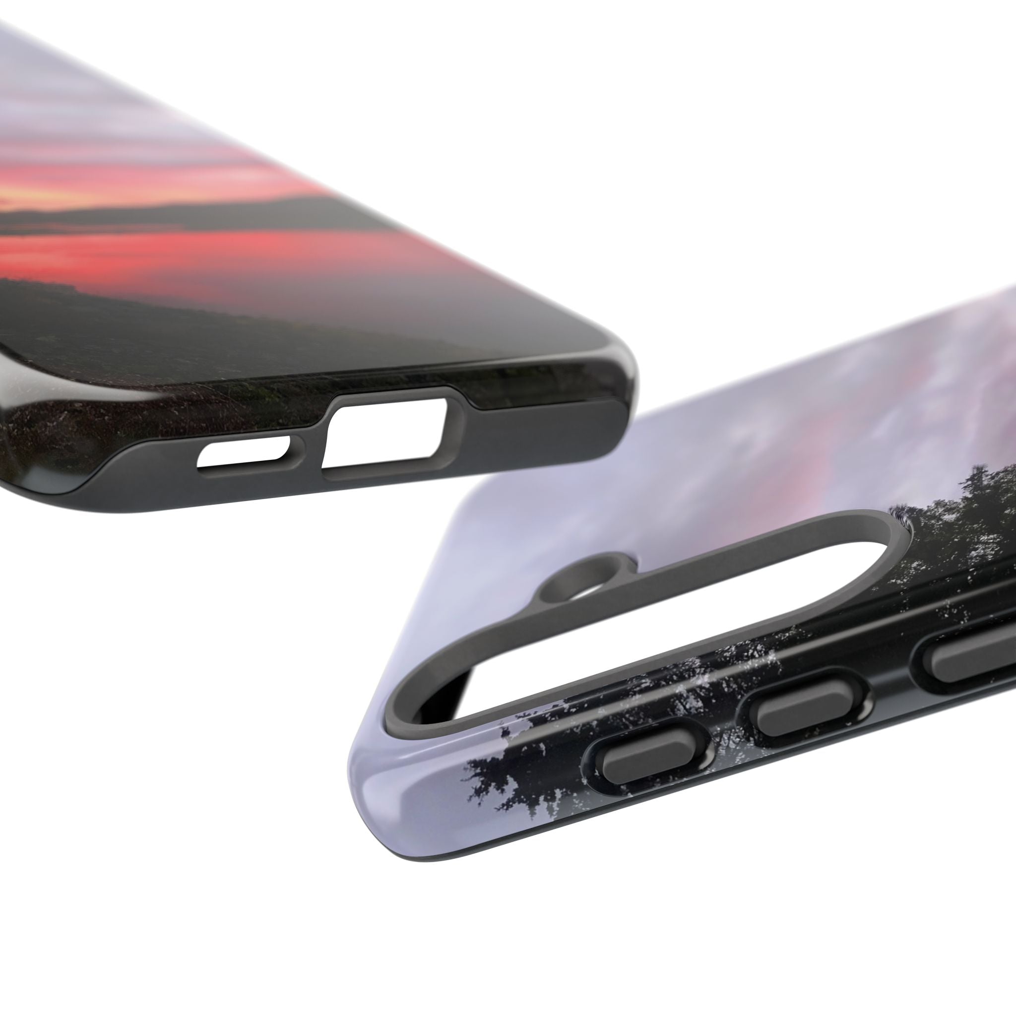 WildHooman Sunset -  St. John River, Maine - Phone Protective Cover