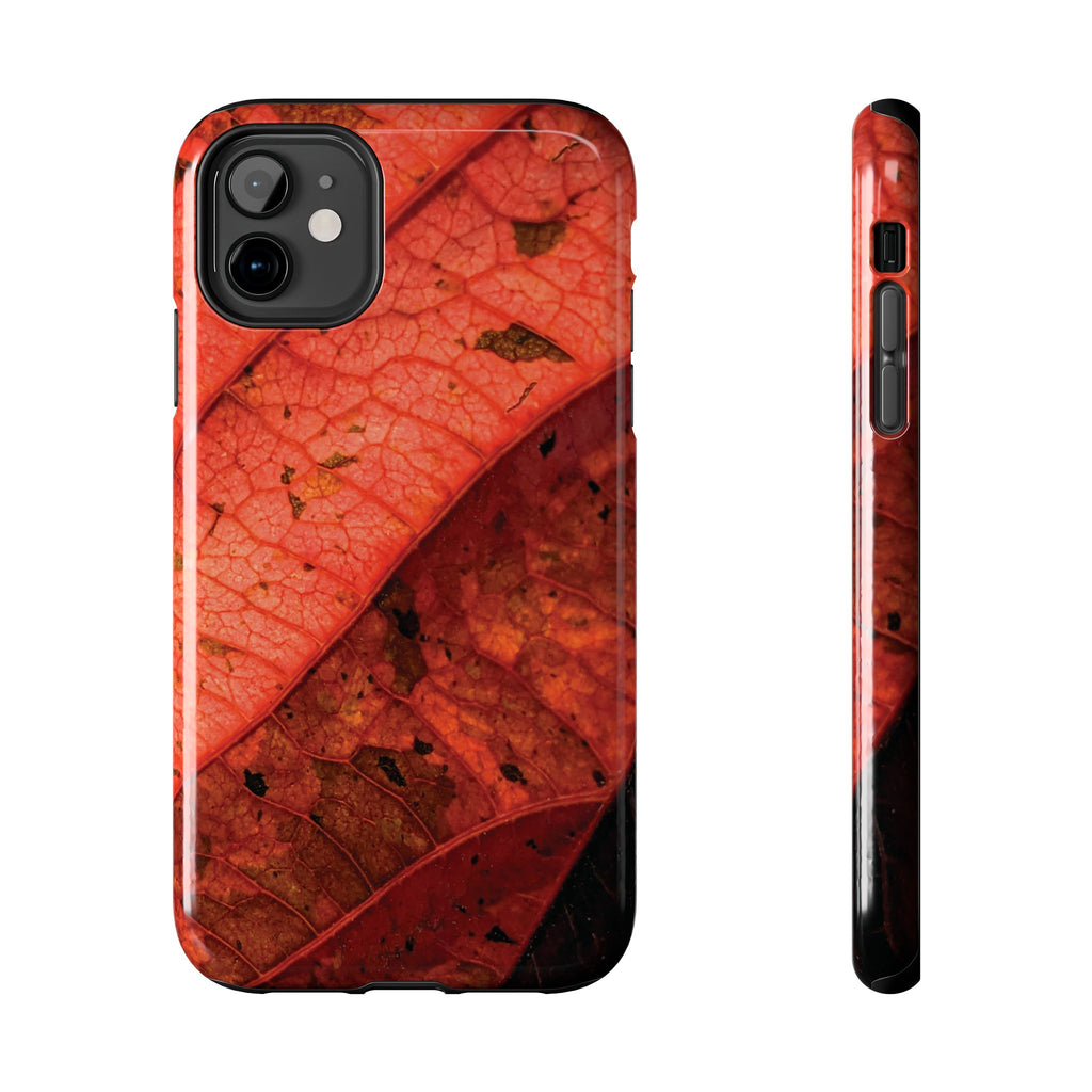 WildHooman - Red Leaf Autumn Vibe - Tough Case