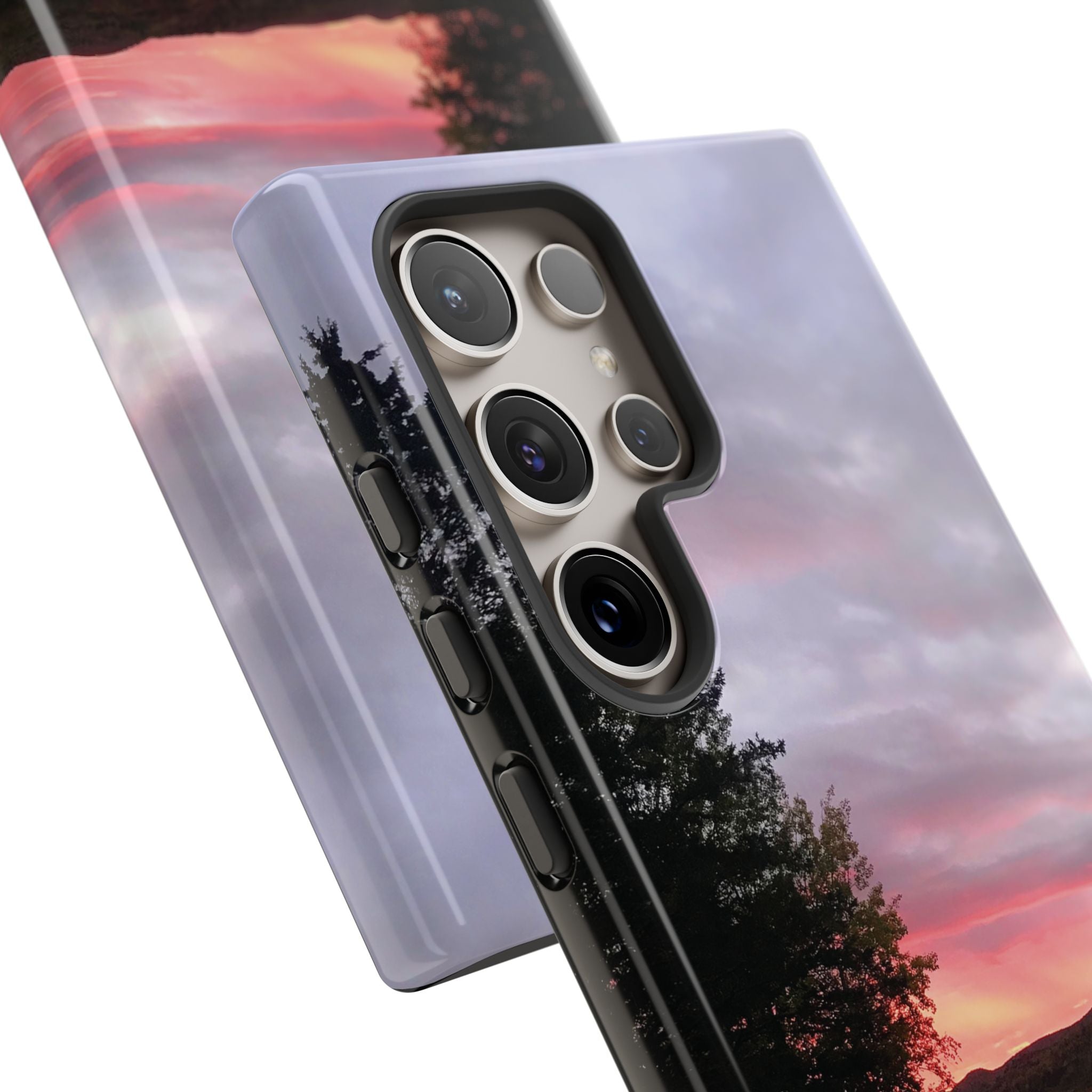 WildHooman Sunset -  St. John River, Maine - Phone Protective Cover