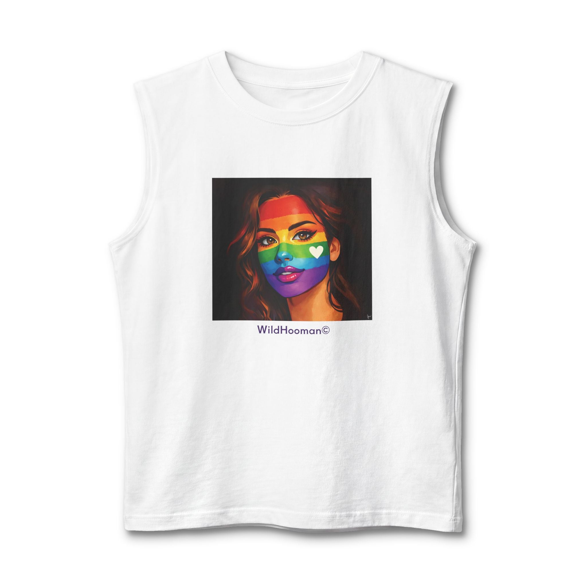 WildHooman Pride Portrait — Graphic Tank Top - WildHooman