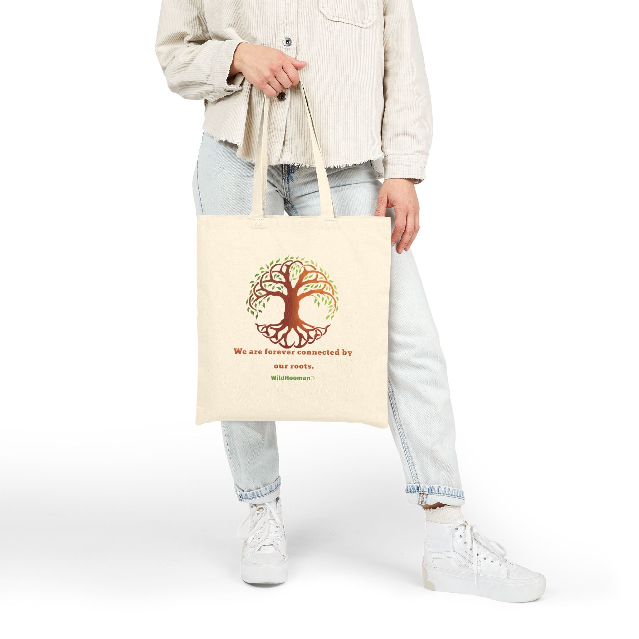 WildHooman -  Tree of Life Canvas Tote