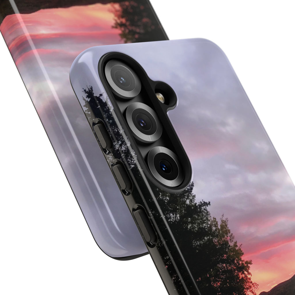 WildHooman Sunset -  St. John River, Maine - Phone Protective Cover