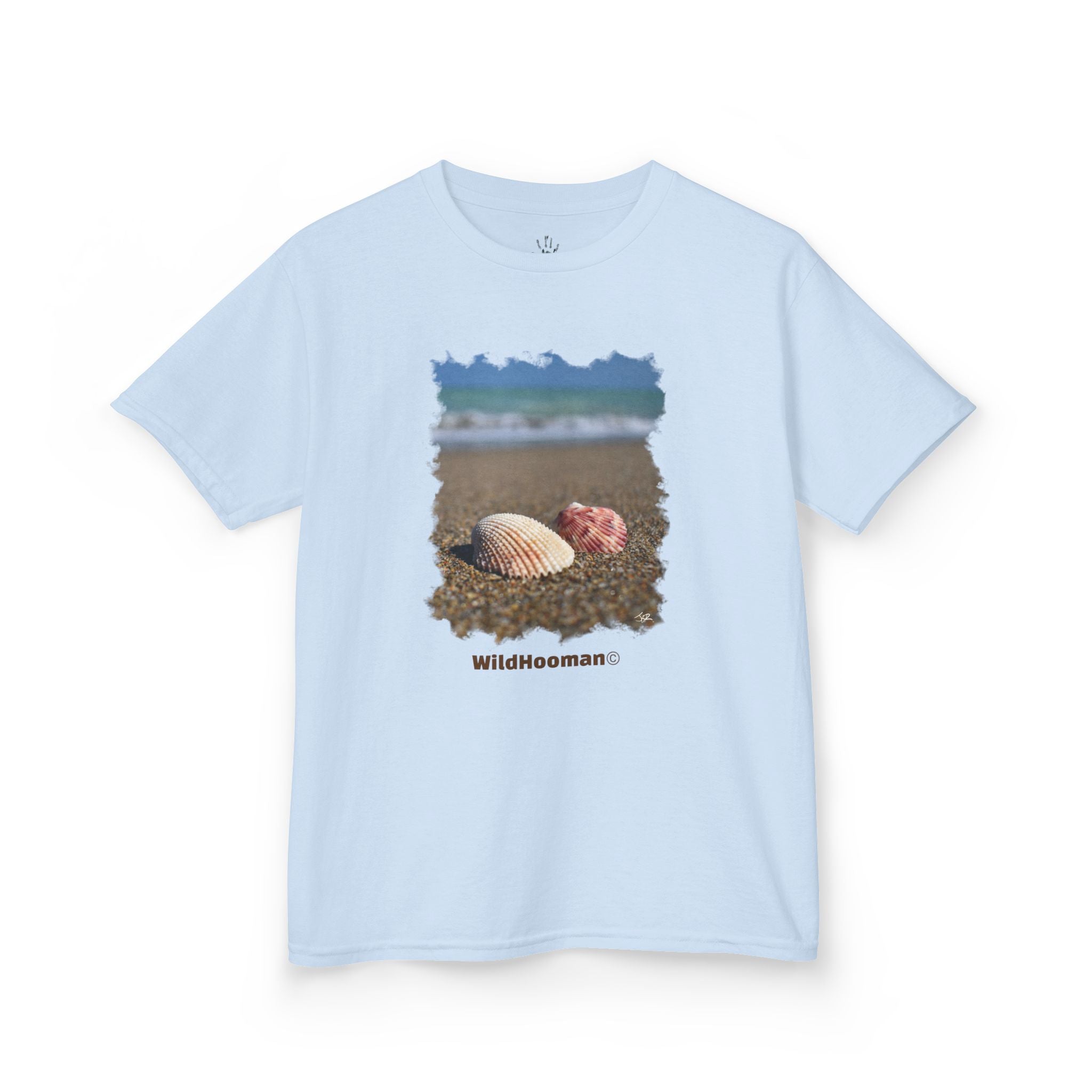 WildHooman - Scallops Kids Heavy Cotton T-Shirt