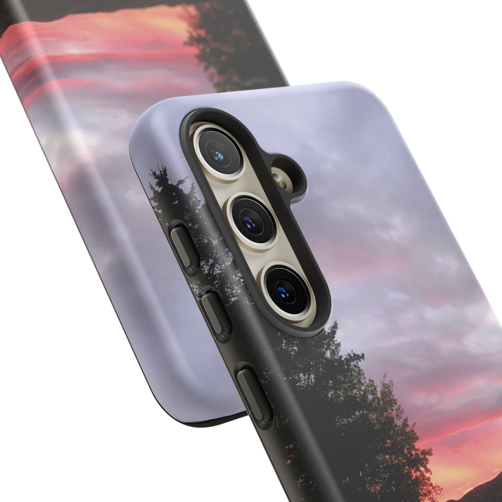 WildHooman Sunset -  St. John River, Maine - Phone Protective Cover