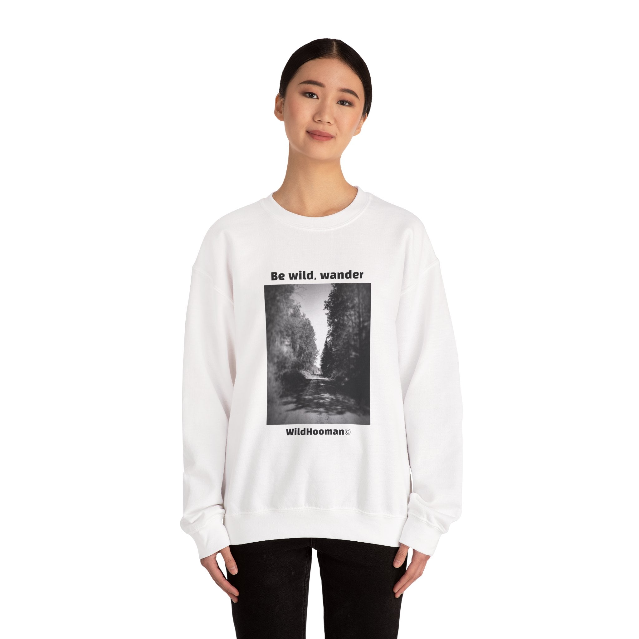 Wild Hooman - Wander Unisex Heavy Blend™ Crewneck Sweatshirt