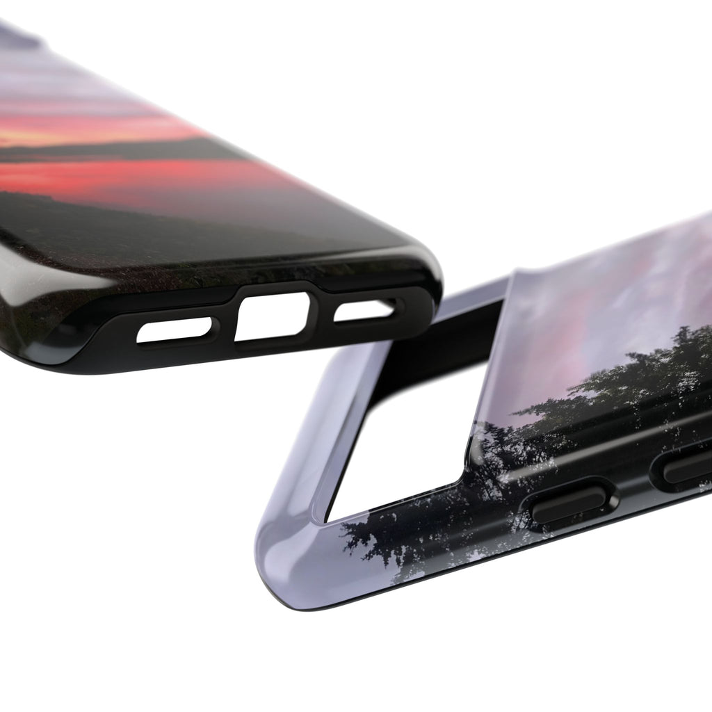 WildHooman Sunset -  St. John River, Maine - Phone Protective Cover