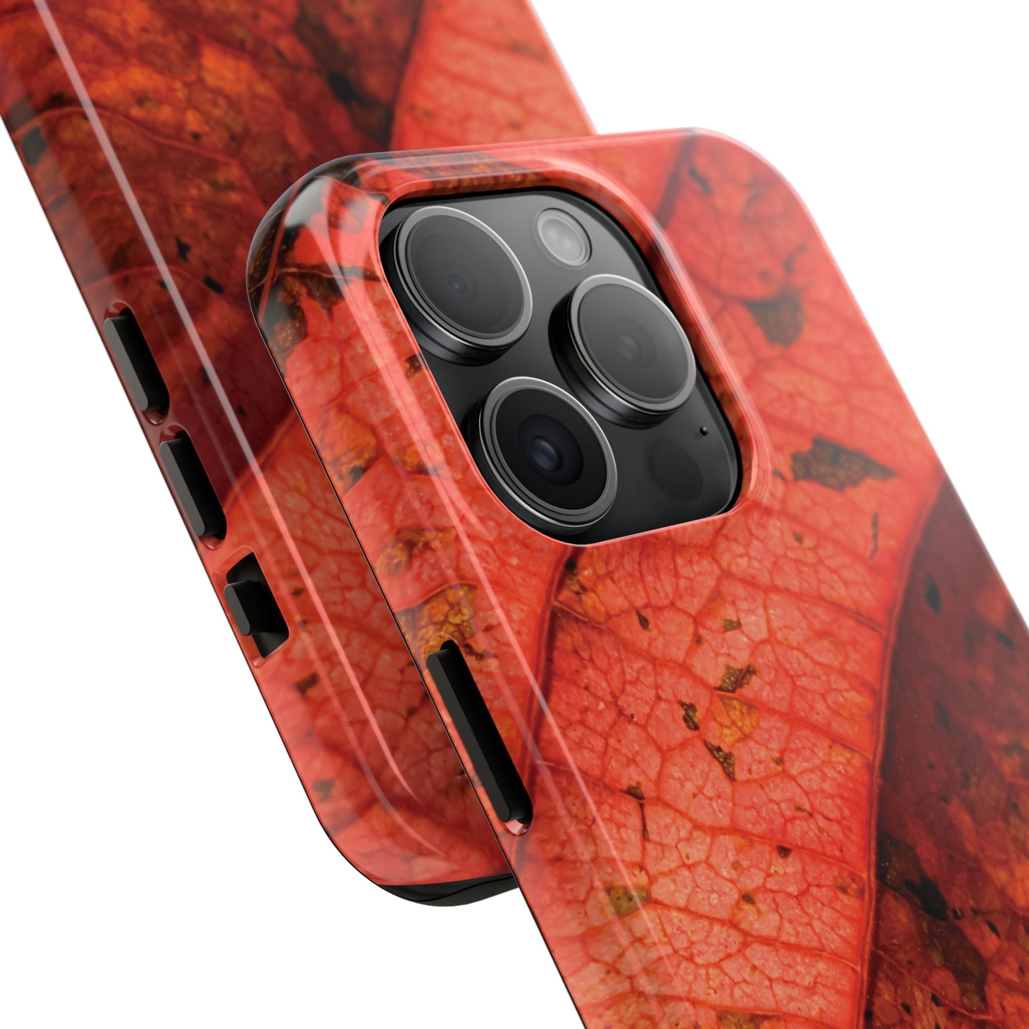 WildHooman - Red Leaf Autumn Vibe - Tough Case