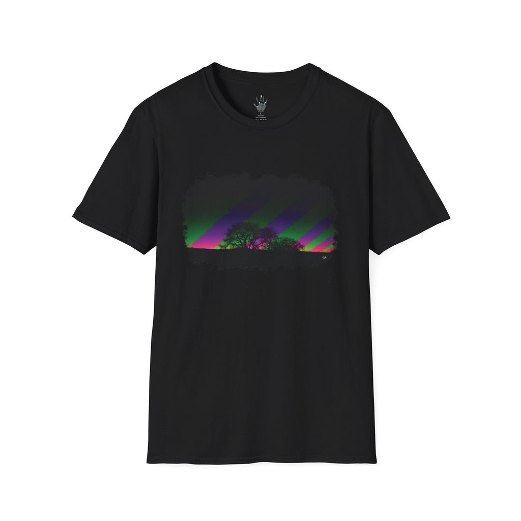WildHooman - Sunrise Color Effect Unisex Cotton T-shirt