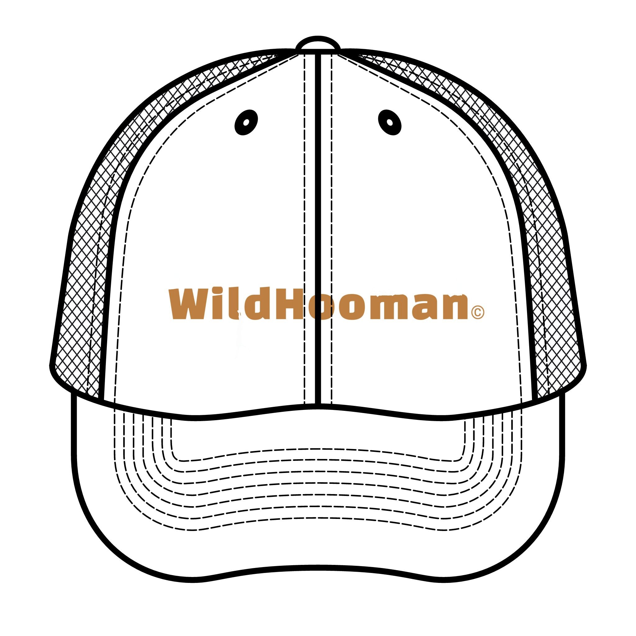 WildHooman Retro Trucker Hat