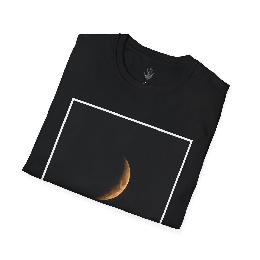WildHooman Crescent Moon Graphic Unisex Softstyle T-Shirt