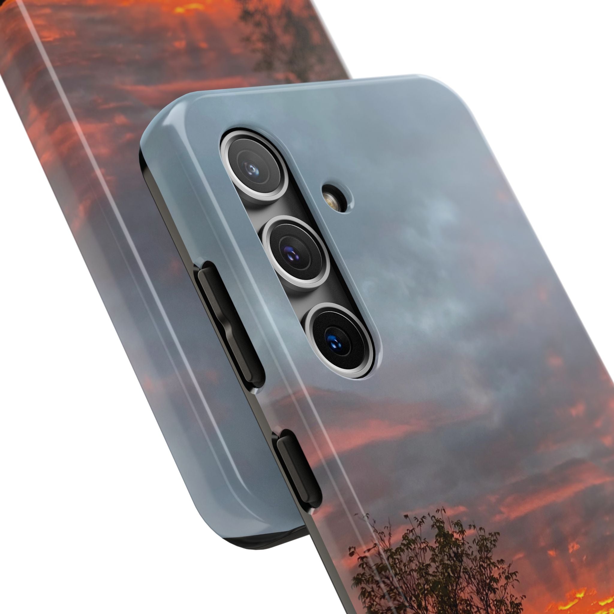 WildHooman St. John River, Maine Sunset Tough Phone Case