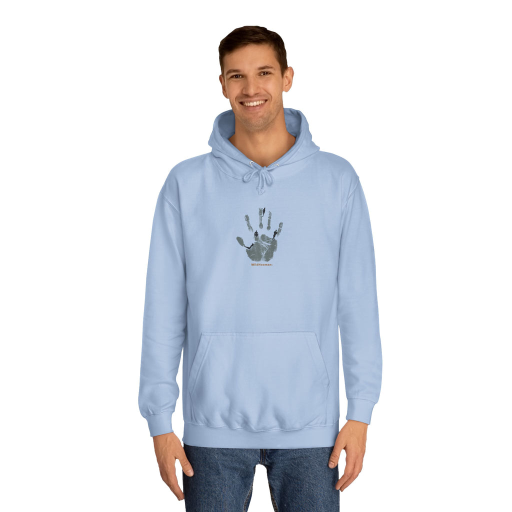 Wild Hooman - Unisex College Hoodie