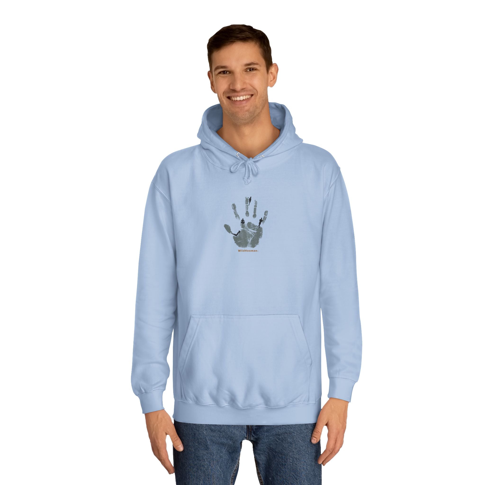 Wild Hooman - Unisex College Hoodie