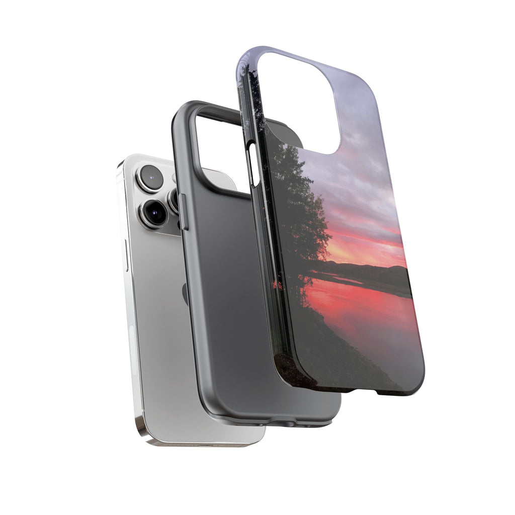 WildHooman Sunset -  St. John River, Maine - Phone Protective Cover