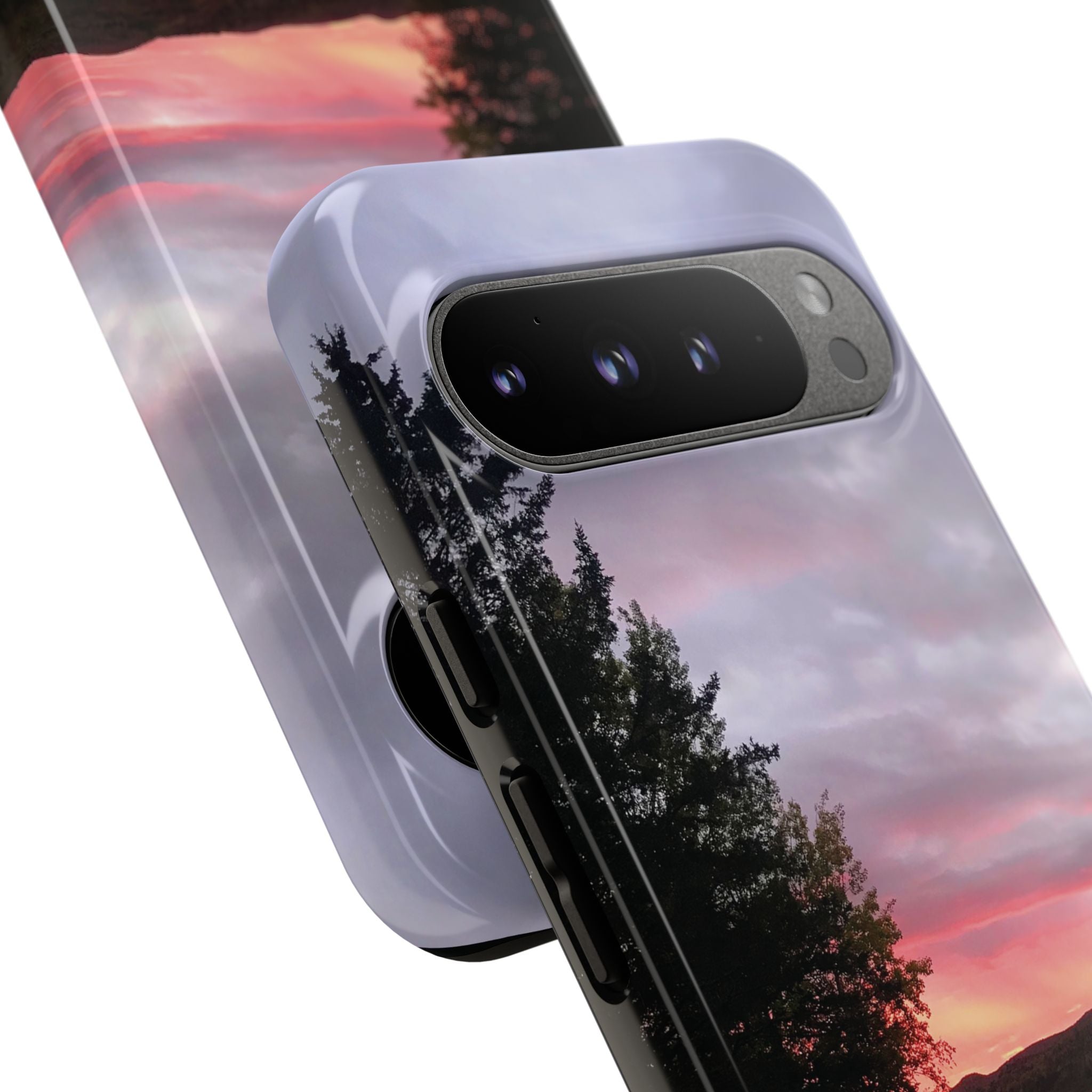 WildHooman Sunset -  St. John River, Maine - Phone Protective Cover