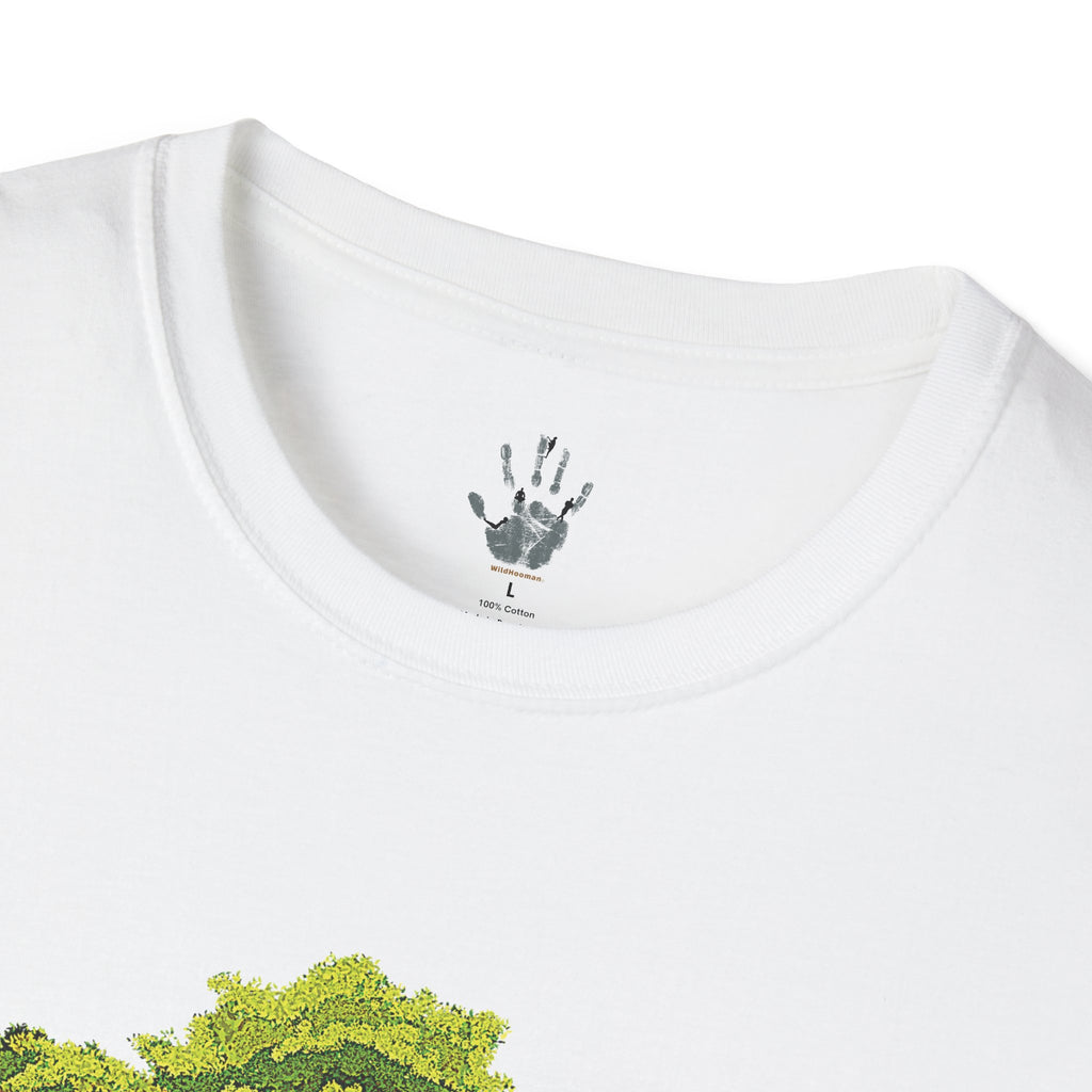 WildHooman Fox Unisex Softstyle T-shirt