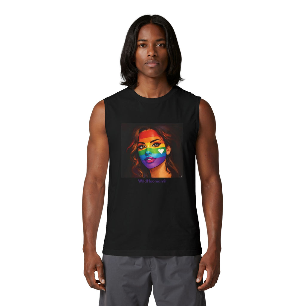 WildHooman Pride Portrait — Graphic Tank Top - WildHooman