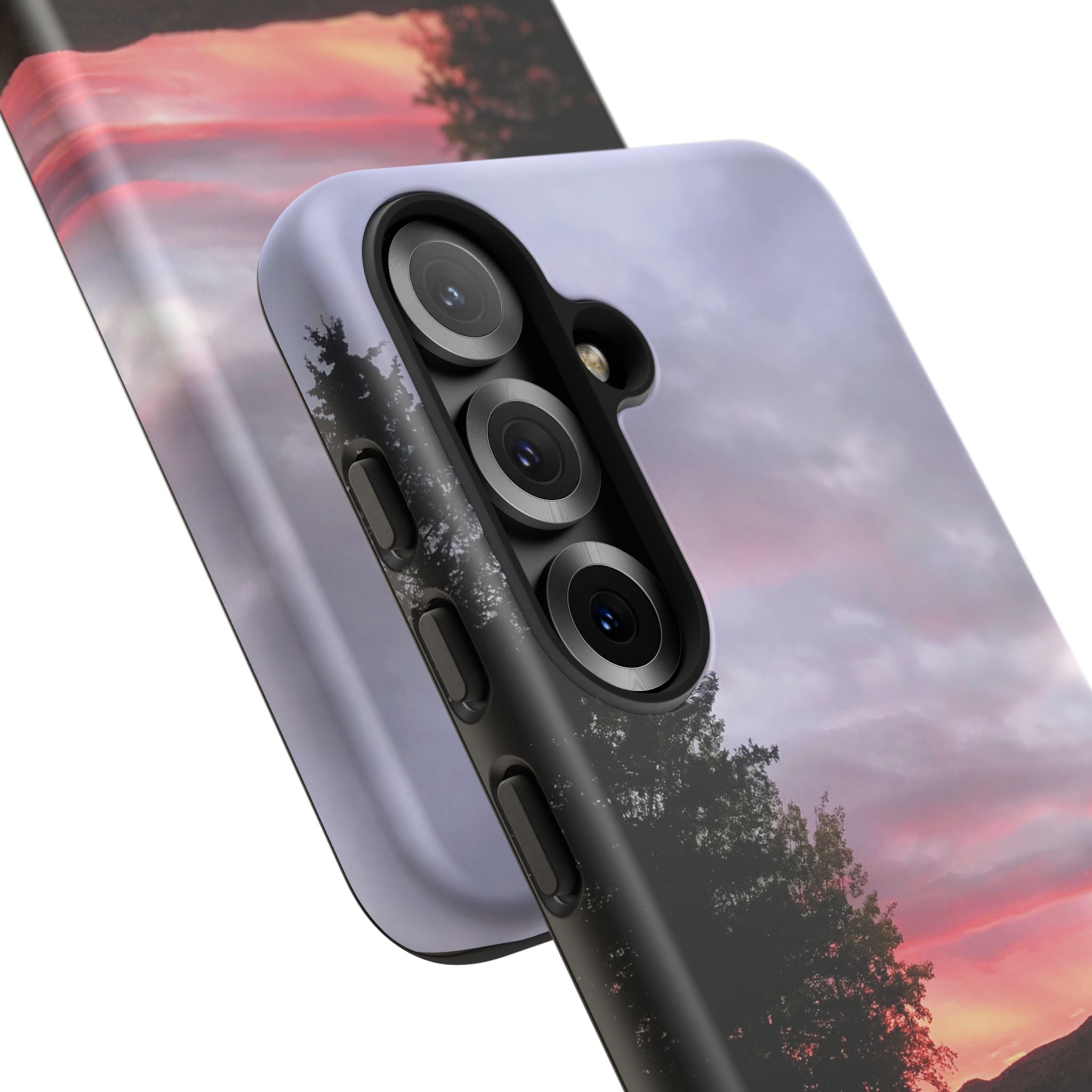 WildHooman Sunset -  St. John River, Maine - Phone Protective Cover