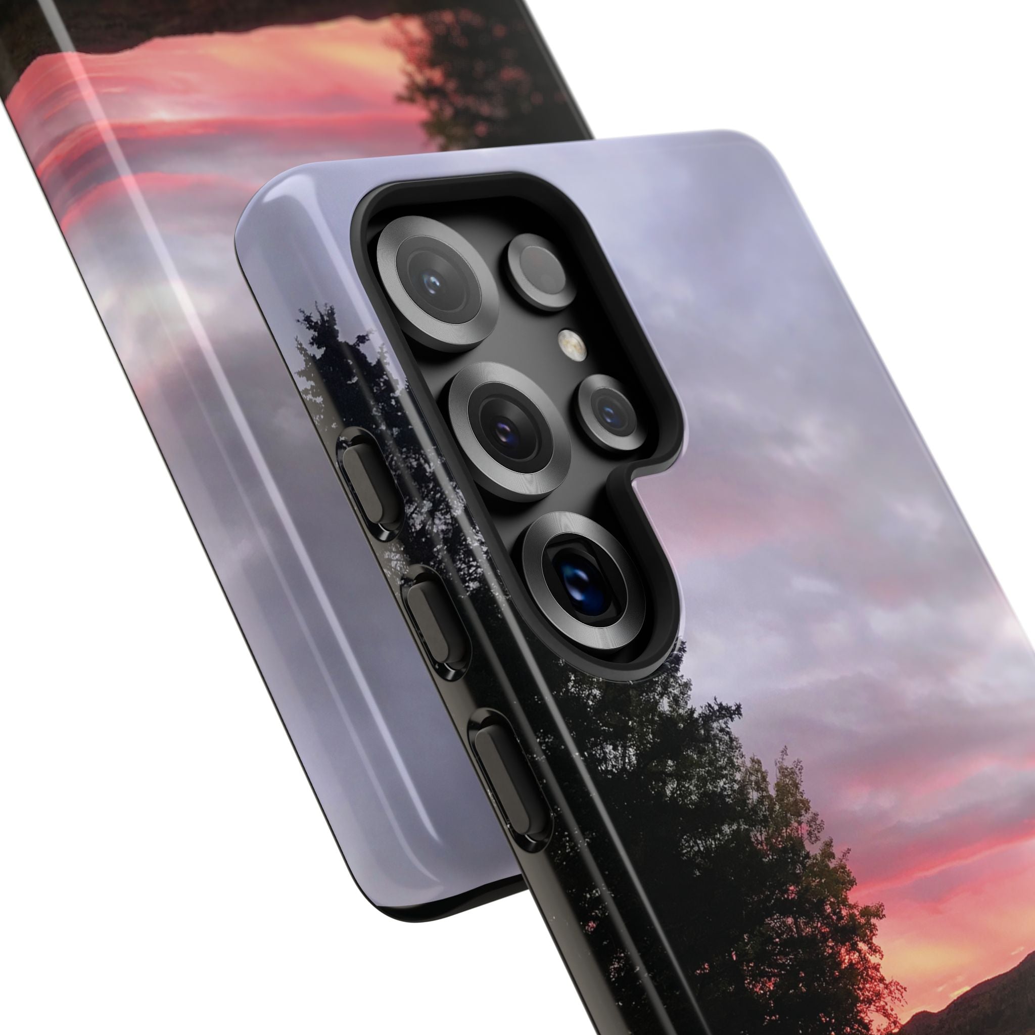 WildHooman Sunset -  St. John River, Maine - Phone Protective Cover