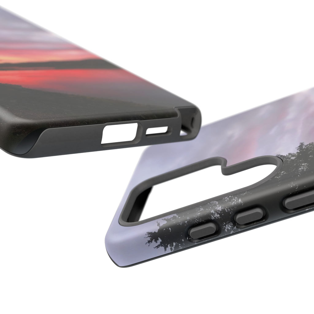 WildHooman Sunset -  St. John River, Maine - Phone Protective Cover