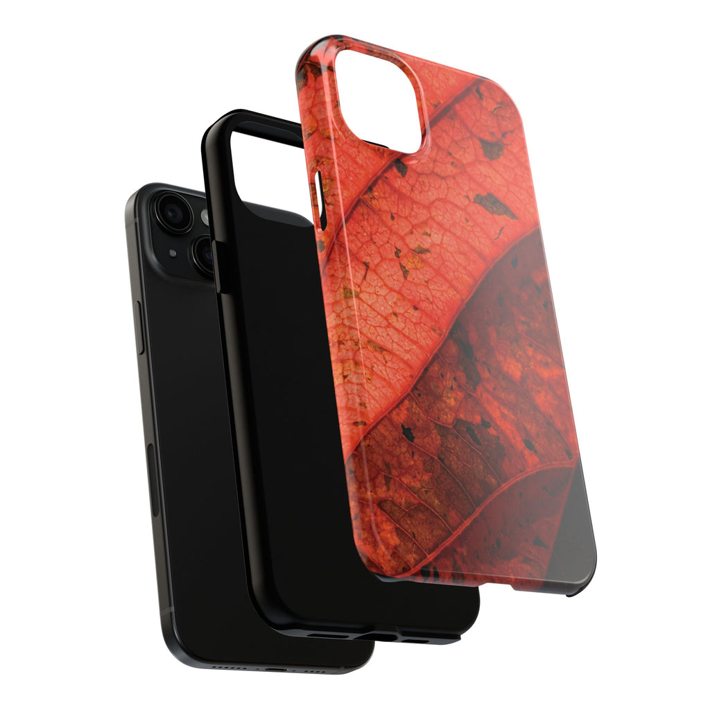 WildHooman - Red Leaf Autumn Vibe - Tough Case